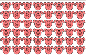 This brainteaser challenged players to find the odd Pig?