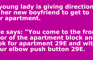 A young lady is giving directions to her new boyfriend