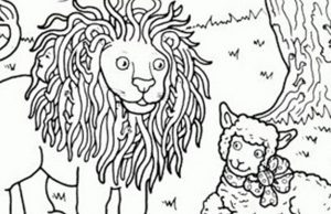 Find 2 Girls Face and 7 Lizards.