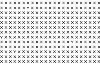 Most people will fail this test – can you find the odd letter in 20 seconds?