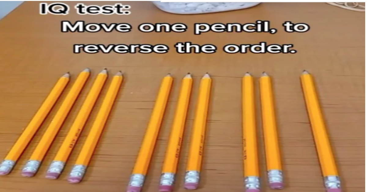Can you solve this seemingly impossible Pencil riddle?
