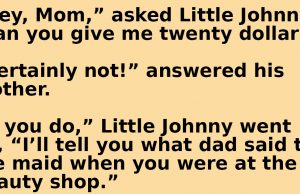 Little Johnny Talk With His Mom.