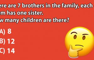This “simple” riddle is too tricky for most people – but how many children are there?