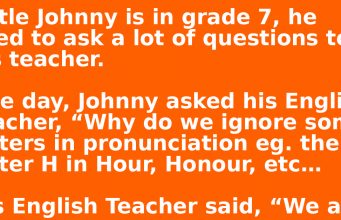 Little Johnny Is In Grade 7.