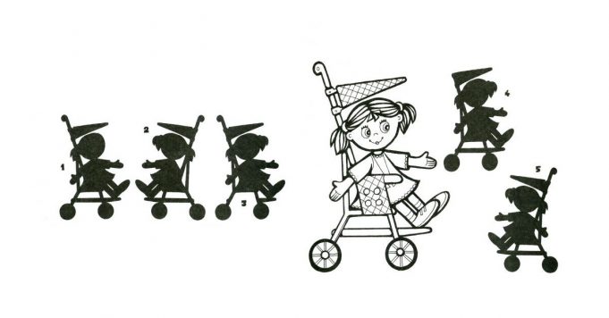 Find The Correct Shadow.