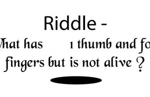 Can You Solve This Riddle?