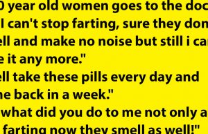 A 90 year old women goes to the doctor.