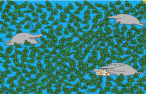 Can YOU find five empty bottles in this tricky brainteaser?