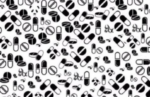 Can you find a panda hiding among the pills?