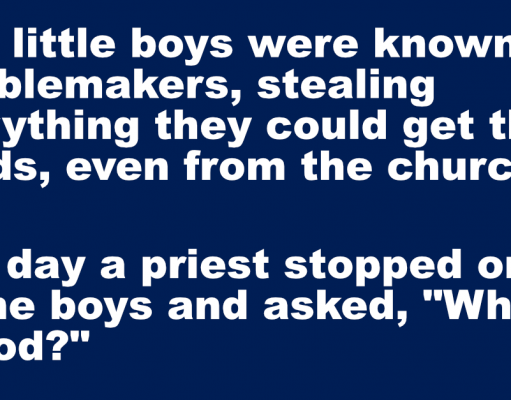 Two little boys were known troublemakers