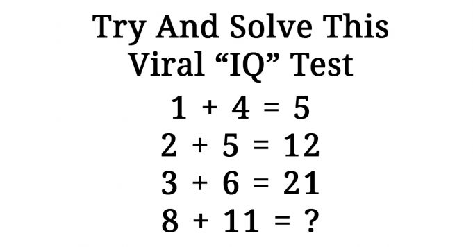 People Are Having A Really Difficult Time Solving This Math Puzzle. Can You?