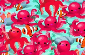 Can YOU find the starfish hidden among the octopuses in less than 15 seconds?