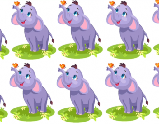 Spot the odd elephant out in less than 30 seconds, can you?