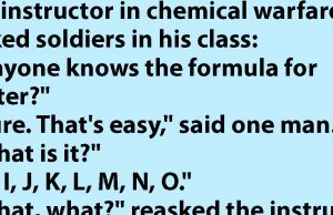 The Formula For Water.