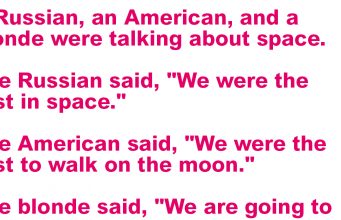 A Blonde, a Russian an American