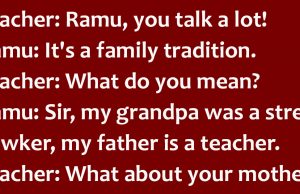 It’s a Family Tradition.