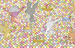 Can you find an egg with a HEART on it?