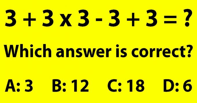 Many people get it wrong: Can you solve this tricky math problem?