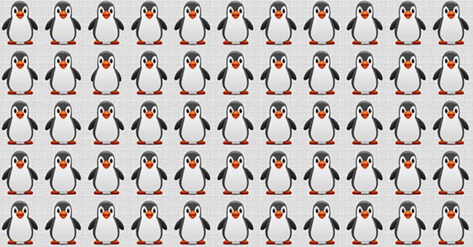 Only People With Almost Perfect Vision Can Find The Odd One in 40 Seconds