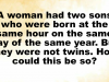 Can you solve this mother riddles?