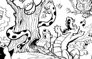 Find Lollipop, Spoon, Sock and Shoe.