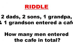 How many men entered the cafe in total?