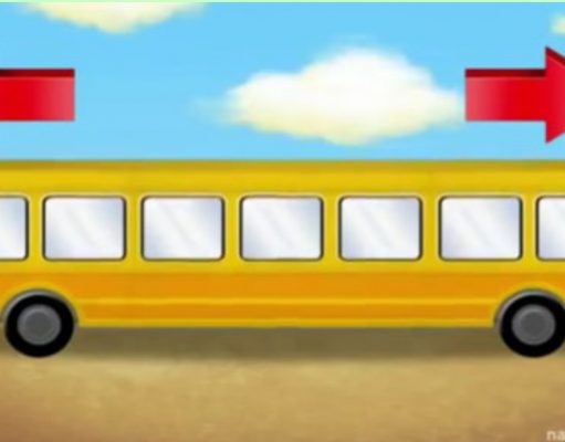 Which side is this bus going?