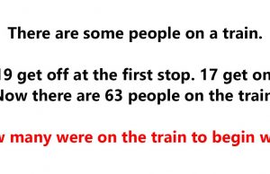 People On a Train.