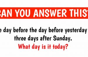 What Day is it Today?