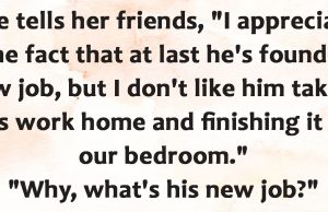 Rita’s husband just got a new job.