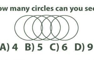 Most people answer this test incorrectly – but how many circles are there?