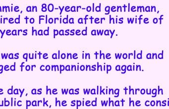 Jimmie, an 80-year-old gentleman, retired to Florida