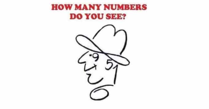 How many number can you see in this picture?