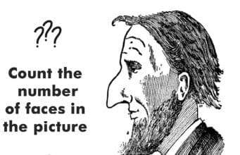 Very few people see all the faces in this picture – how many can you find?