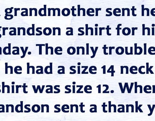 The Birthday Gift by Grandmother.