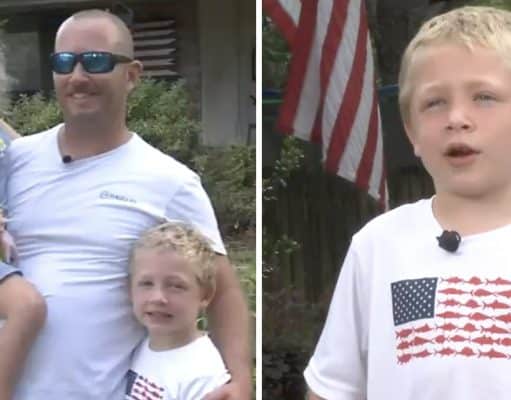 7-year-old kid swims an hour to shore to save his father and sister carried away by deadly current