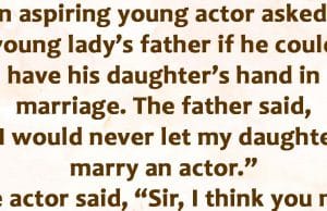 Marry An Actor.