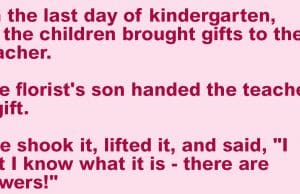 Little Johnny’s Gift To His Teacher