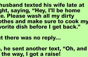 Husband’s sneaky text prank takes a hilarious turn