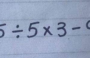 Solve This Math Test.