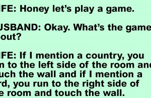 Husband And Wife Playing Game