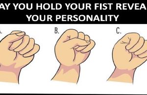 The way you make a fist reveals your true personality traits