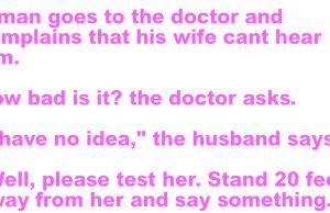 A man goes to the doctor.