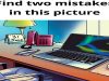 Find two mistakes in this picture