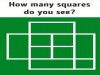How many squares do you see?
