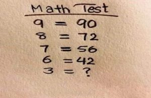 Can You Solve This Math Test?