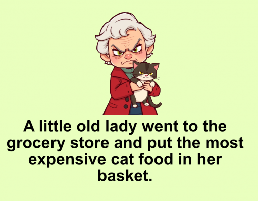 Never fool around with an old lady!