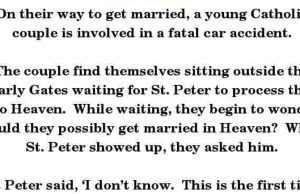 A young Catholic couple about to get married