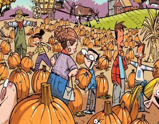 Hidden in the Pumpkin Patch