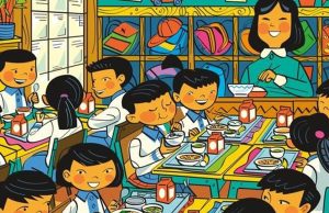 Hidden Picture: Lunch.